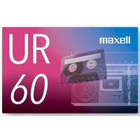 マクセル 録音用カセットテープ 60分 1巻 URシリーズ UR60N