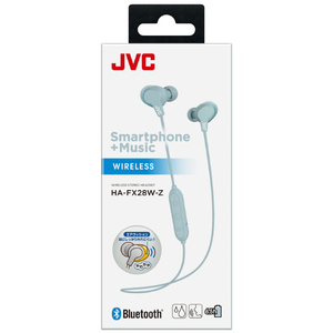 JVCケンウッド Bluetoothヘッドフォン ミント HA-FX28W-Z-イメージ6