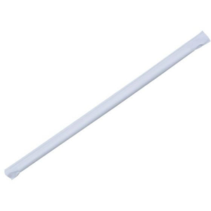 パックスタイル 紙ストロー 6φ×210mm 未晒(個包装)100本 FC210SH-00603945-イメージ2