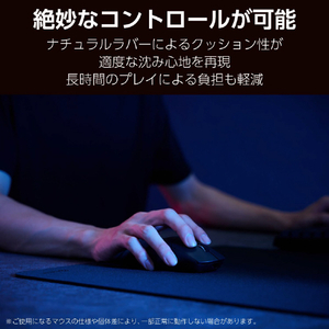 エレコム ゲーミングマウスパッド(中目クロス/バランス/ミディアム) ブラック MP-G11BK-イメージ6