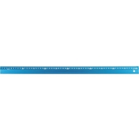 シンワ アルミ直尺 アル助60cm シャイニングブルー 65434 FC721WF-8163931