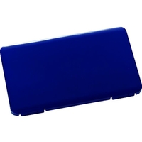 トラスコ中山 TRUSCO 携帯用樹脂製マスクケース 190×110×12mm ネイビー FC455FK-1613280