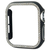 GAACAL Apple Watch Series 1-3 [38mm]用スワロフスキーフレーム ブラック×シルバー W00065BKS1-イメージ1
