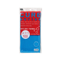 オーエ クア2 ナイロンタオル 100 ふつう ブルー FCG880V