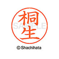 シヤチハタ ネームペン用ネーム シルバー 既製 桐生 FC46699-X-GPS-0928