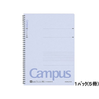 コクヨ キャンパスツインリングノート 1号(A4) 青 5冊 F866886-ｽ-T220AN-B