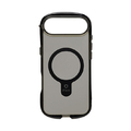 Hamee iPhone Air用MagSynqケース iFace Look in Clear Hybrid ブラック/フロスト 41-183605