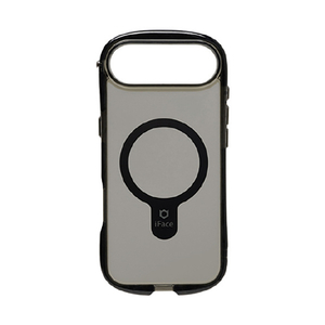 Hamee iPhone Air用MagSynqケース iFace Look in Clear Hybrid ブラック/フロスト 41-183605-イメージ1