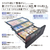 日立 670L 6ドア冷蔵庫 バイブレーションモーブグレー RGXCC67XH-イメージ13