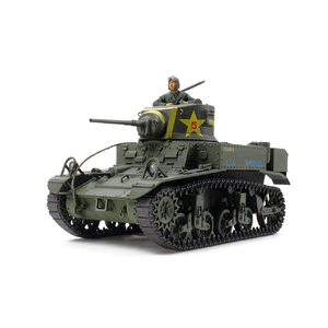タミヤ 1/35 ミリタリーミニチュアシリーズ No．360 アメリカ軽戦車 M3スチュアート 後期型 T35360M3ｽﾁﾕｱ-ﾄｺｳｷｶﾞﾀ-イメージ1