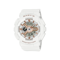 カシオ 腕時計 BABY-G ホワイト/ゴールド BA-110XRG-7AJF