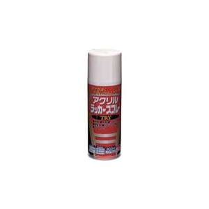 ニッペホームプロダクツ アクリルラッカースプレーTRY　300ml　ホワイト 222T001-300-イメージ1