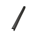 トラスコ中山 TRUSCO　安心クッション　L字型　細　1本入り　ブラック TAC-56