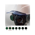 TOA BOJIN/ひさし有りヘルメット取付遮光めがね 383BL TB8 FC375VR-6189552