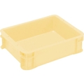 ヒシ/S型コンテナ パステルイエロー 有効内寸312×237×83mm FCA047W-3689338