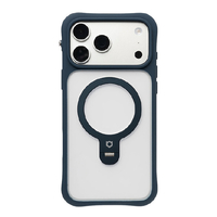 Ｈａｍｅｅ iPhone18 Pro Max/17 Pro Max用 MAGSYNQ ｽﾀﾝﾄﾞｹｰｽ IFACE LEANY ネイビー 41-193611