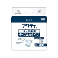 クレシア アクティ パッド併用テープ止めタイプ SSサイズ 34枚 FCR7236