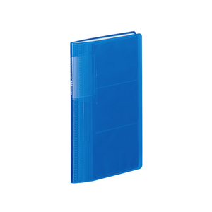 コクヨ カードホルダーノビータ固定式 スリムタイプ 360名 クリアカラー 青 F872291-ﾒｲ-N236B-イメージ1