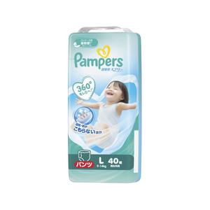 Ｐ＆Ｇ パンパース 超吸収エアリー Lサイズ 40枚入 FCG927Y-イメージ1