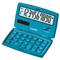 カシオ カラフル電卓 レイクブルー SL-C100C-BU-N