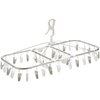 ストリックスデザイン ステンレス角ハンガーピンチ 40P FCG881V-SB-110