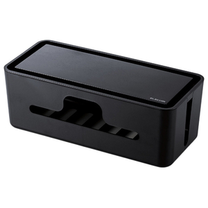 エレコム スタンド付きケーブルボックス(小) ブラック EKC-BOX003BK エレコム スタンド付きケーブルボックス(小) ブラック EKC-BOX003BK