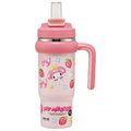 スケーター ハンドル付ストロータンブラ MMぷっくりバルーン 830ml STSTB9ﾏｲﾒﾛﾃﾞｲ