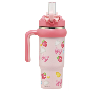 スケーター ハンドル付ストロータンブラ MMぷっくりバルーン 830ml STSTB9ﾏｲﾒﾛﾃﾞｲ-イメージ2