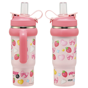 スケーター ハンドル付ストロータンブラ MMぷっくりバルーン 830ml STSTB9ﾏｲﾒﾛﾃﾞｲ-イメージ3