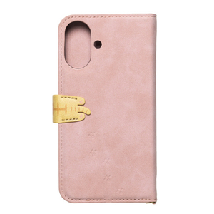 NATURAL　design iPhone17用 手帳型ケース NEW COCOTTE ピンクベージュ IP25-61-COT03-イメージ2