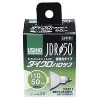 エルパ JDRハロゲン電球 φ50 G167NH:JDR110V40WLW/K