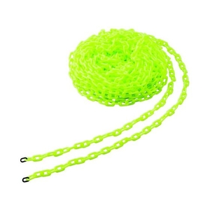 トラスコ中山 プラチェーン 6MM×30M 蛍光イエロー 蛍光イエロー630 FC767HN-4089791-イメージ1