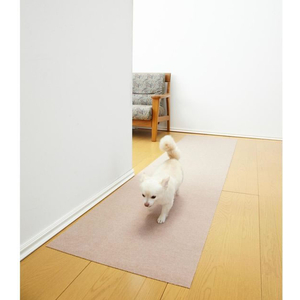 サンコー おくだけ吸着ロングマット 60×600cm ベージュ FCF624V-イメージ5