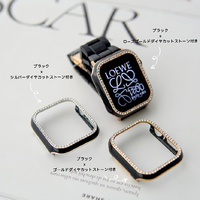 GAACAL W00065BKS3 Apple Watch Series 1-3 [42mm]用スワロフスキー 