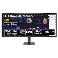 LGエレクトロニクス LGエレクトロニクス LG UltraWide Monitor/34型 34U640B-B