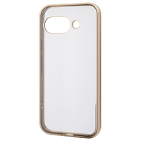 エレコム Google Pixel 9a用ソフトケース サイドメッキ メタリックゴールド PM-P251UCTMGD