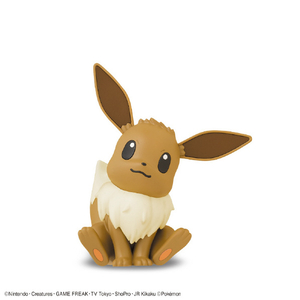 バンダイスピリッツ ポケットモンスター ポケモンプラモコレクション クイック!! Lite イーブイ ﾎﾟｹﾌﾟﾗｸｲﾂｸLITEｲ-ﾌﾞｲ-イメージ2