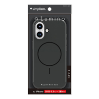 トリニティ iPhone 17用[Lumino] MagSafe対応 ハードケース ブラック TR-IP25M2-LOMS-BK