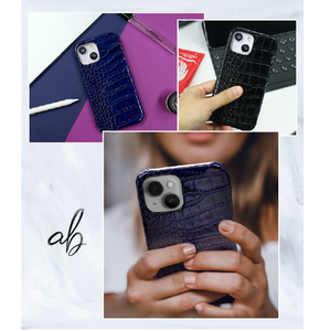 ABBI SIGNATURE iPhone 16 Pro用LIPARI イタリアンレザー MagSafe対応バックカバー ダークブラウン ABS27363I16PR-イメージ13