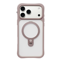 Ｈａｍｅｅ iPhone18 Pro Max/17 Pro Max用 MAGSYNQ ｽﾀﾝﾄﾞｹｰｽ IFACE LEANY モカベージュ 41-193635