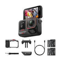 insta360 Ace Pro 2 ストリート撮影キット (デュアルバッテリー:ストーン・グレー) ミッドナイトブラック CINSBBGA-ACEPRO242