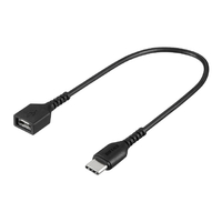 BUFFALO USB2．0変換ケーブル (Type-C to microB) 15cm ブラック BSMPCADC115BK