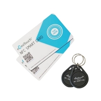 JSBTECH/eGeeTouchNFC スマートカード & NFC スマートキーホルダー FC140WC-3589055