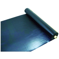 日大工業 塩ビ養生シート 黒 厚み0.15MM 1M×50M FC672GY-4851552