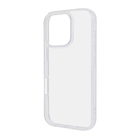 レイアウト iPhone 16 Pro用Like standard 衝撃吸収 バンパー ハイブリッドケース クリア RT-P47CC2/CM