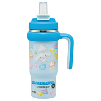 スケーター ハンドル付ストロータンブラ CNぷっくりバルーン 830ml STSTB9ｼﾅﾓﾛ-ﾙ