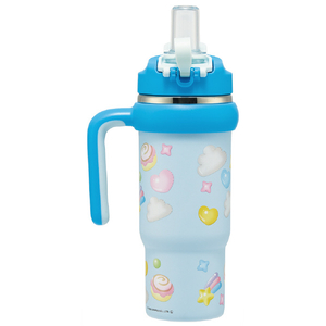 スケーター ハンドル付ストロータンブラ CNぷっくりバルーン 830ml STSTB9ｼﾅﾓﾛ-ﾙ-イメージ2