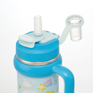 スケーター ハンドル付ストロータンブラ CNぷっくりバルーン 830ml STSTB9ｼﾅﾓﾛ-ﾙ-イメージ4