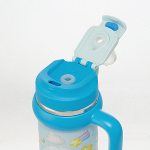 スケーター ハンドル付ストロータンブラ CNぷっくりバルーン 830ml STSTB9ｼﾅﾓﾛ-ﾙ-イメージ6