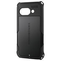 エレコム Google Pixel 9a用ZEROSHOCK ケース ブラック PM-P251ZEROBK